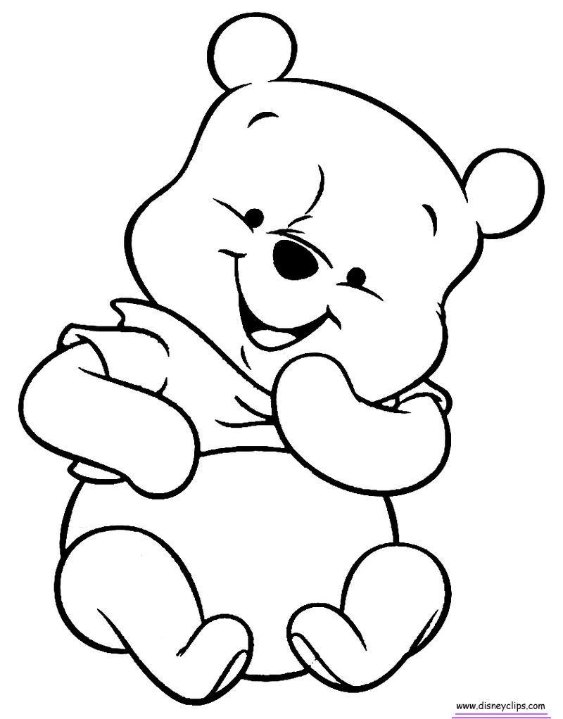Coloring fun with winnie the pooh