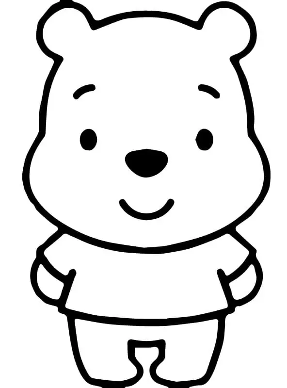 Winnie the pooh disney cuties fãrbung seite