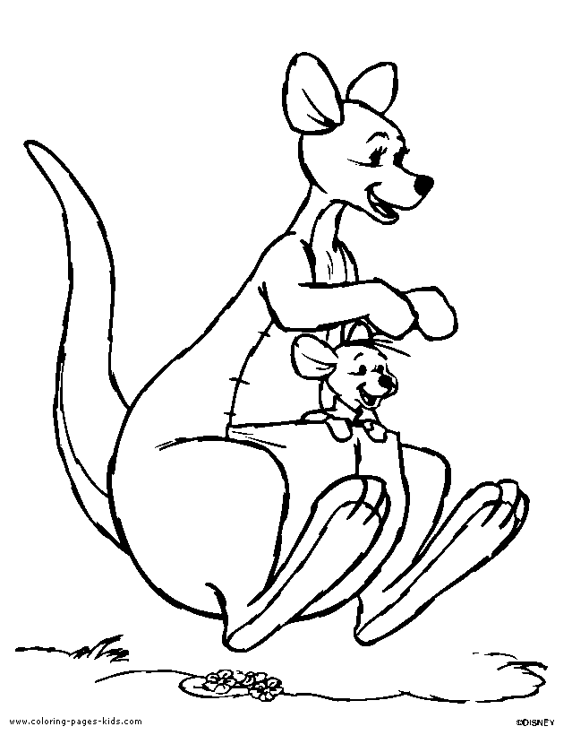 Winnie the pooh coloring pages