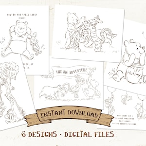 Winnie the pooh coloring pages hundred acre wood birthday party coloring pages winnie the pooh baby shower activity for kids