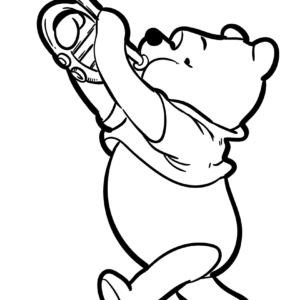 Winnie the pooh coloring pages printable for free download