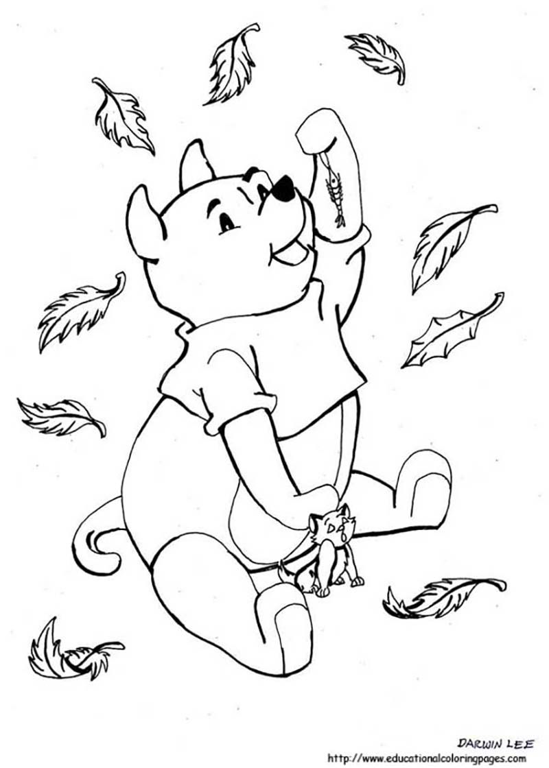 Places to find free autumn and fall coloring pages
