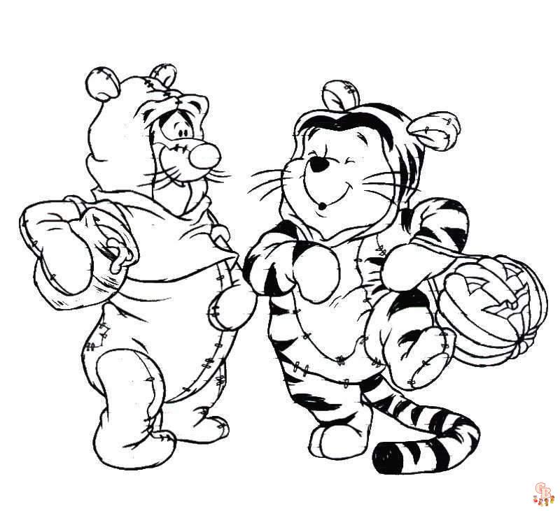 Free fall coloring pages printable for kids and adults