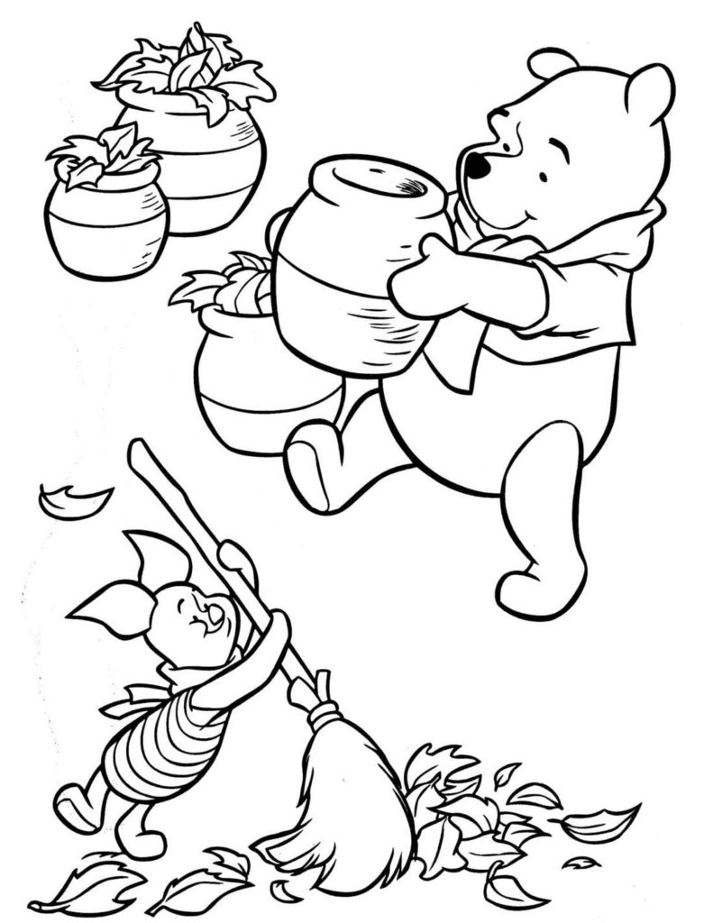 Winnie the pooh coloring pages wonder day â coloring pages for children and adults