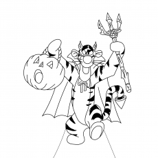 Amazing disney halloween coloring pages for your little ones