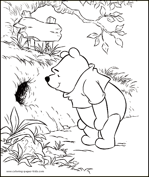 Winnie the pooh coloring pages