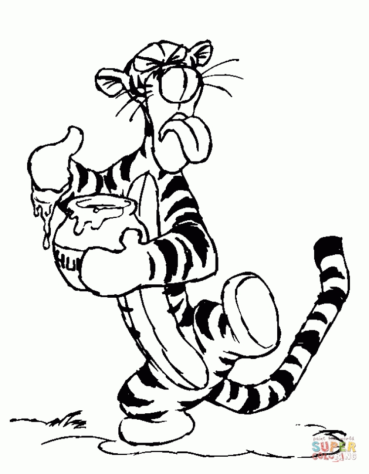 Get this free printable winnie the pooh coloring pages