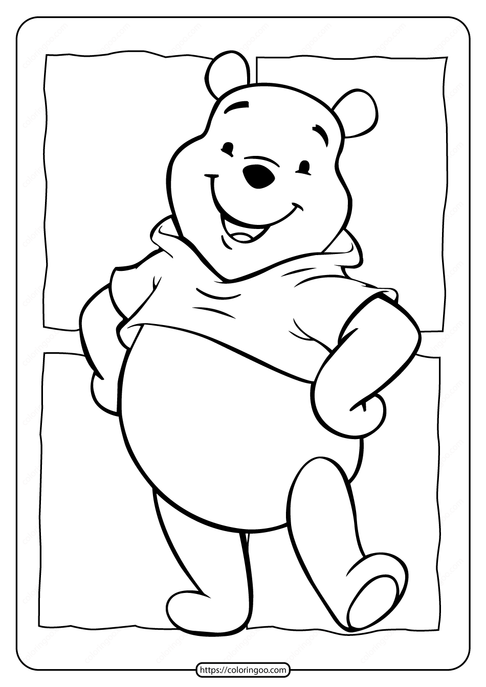Printable winnie the pooh pdf coloring pages winnie the pooh pdf pooh coloring pages