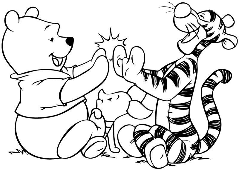 Cute winnie the pooh coloring pages pdf download