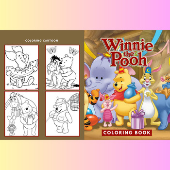 Winnie the pooh coloring pages for kids girls boys teens and adults pdf