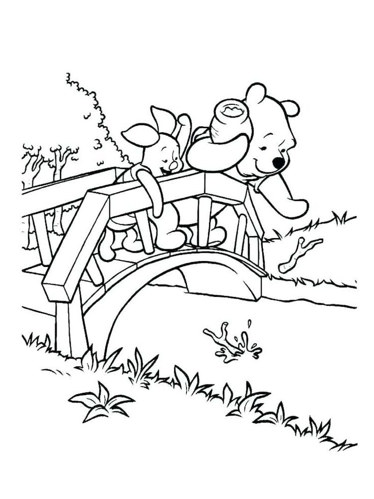 Cute winnie the pooh coloring pages pdf download