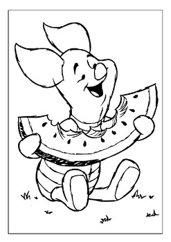 Engage imaginations winnie the pooh and piglet printable coloring sheets