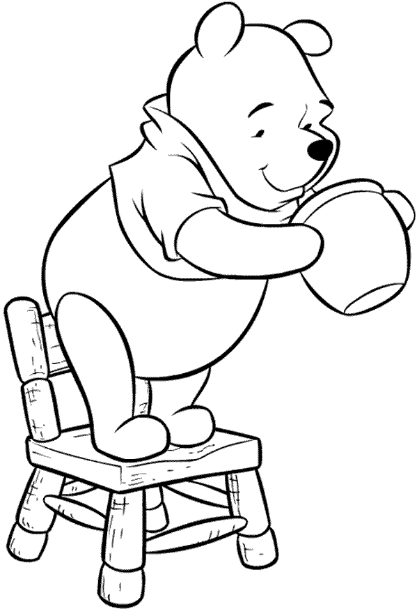 Coloring pages free printable winnie the pooh coloring pages