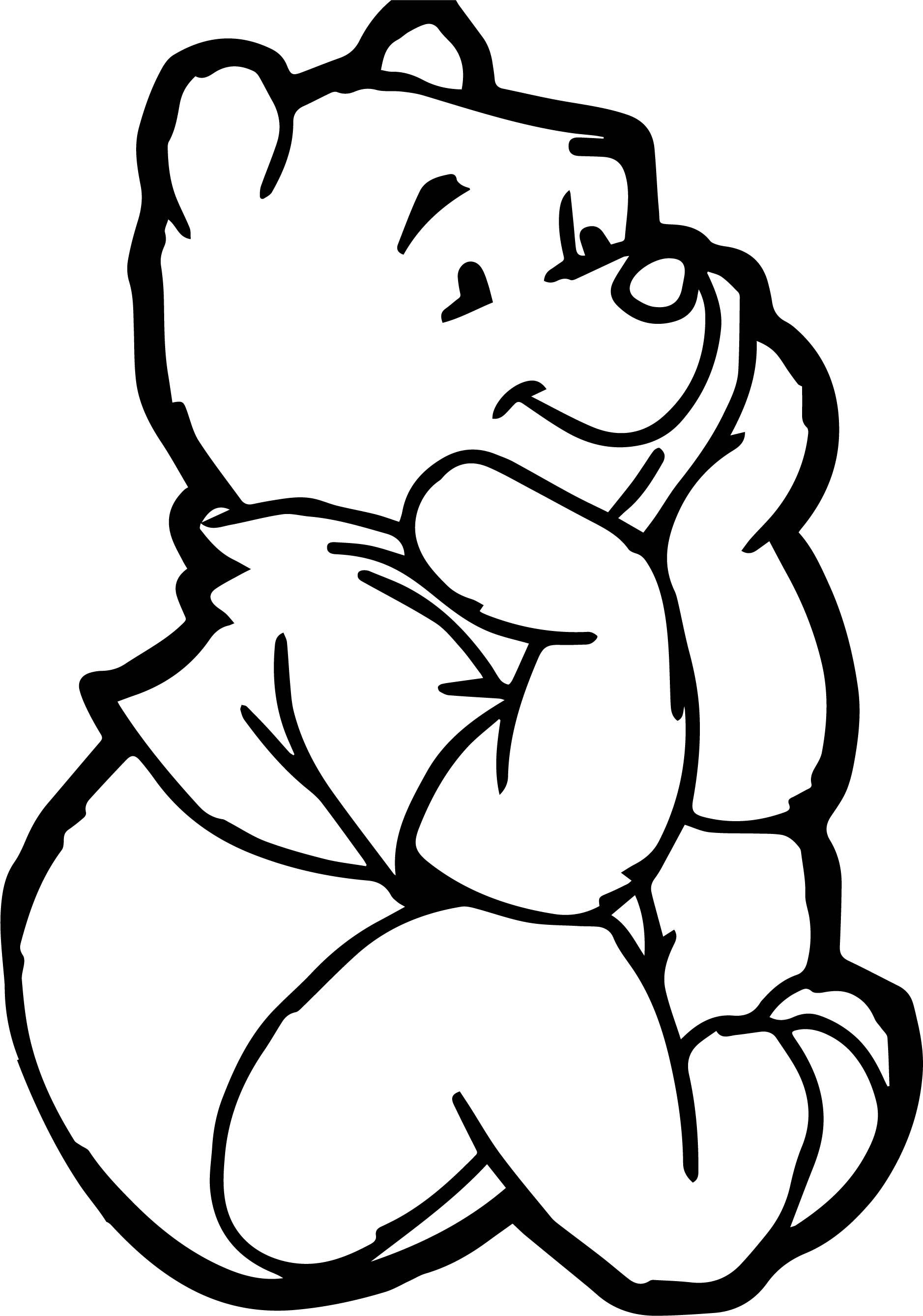 Printable coloring pages whinnie the pooh drawings winnie the pooh drawing cartoon coloring pages