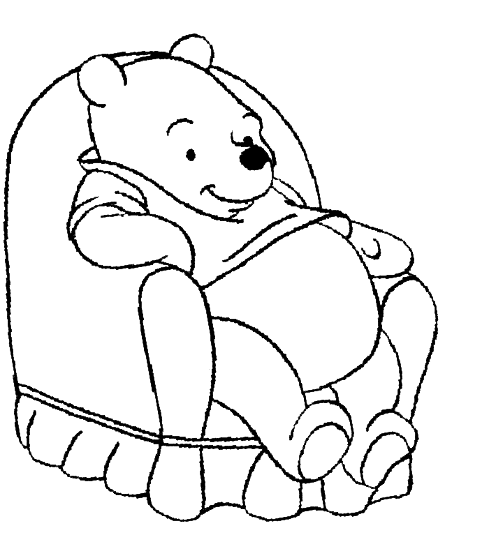 Free printable winnie the pooh coloring pages for kids