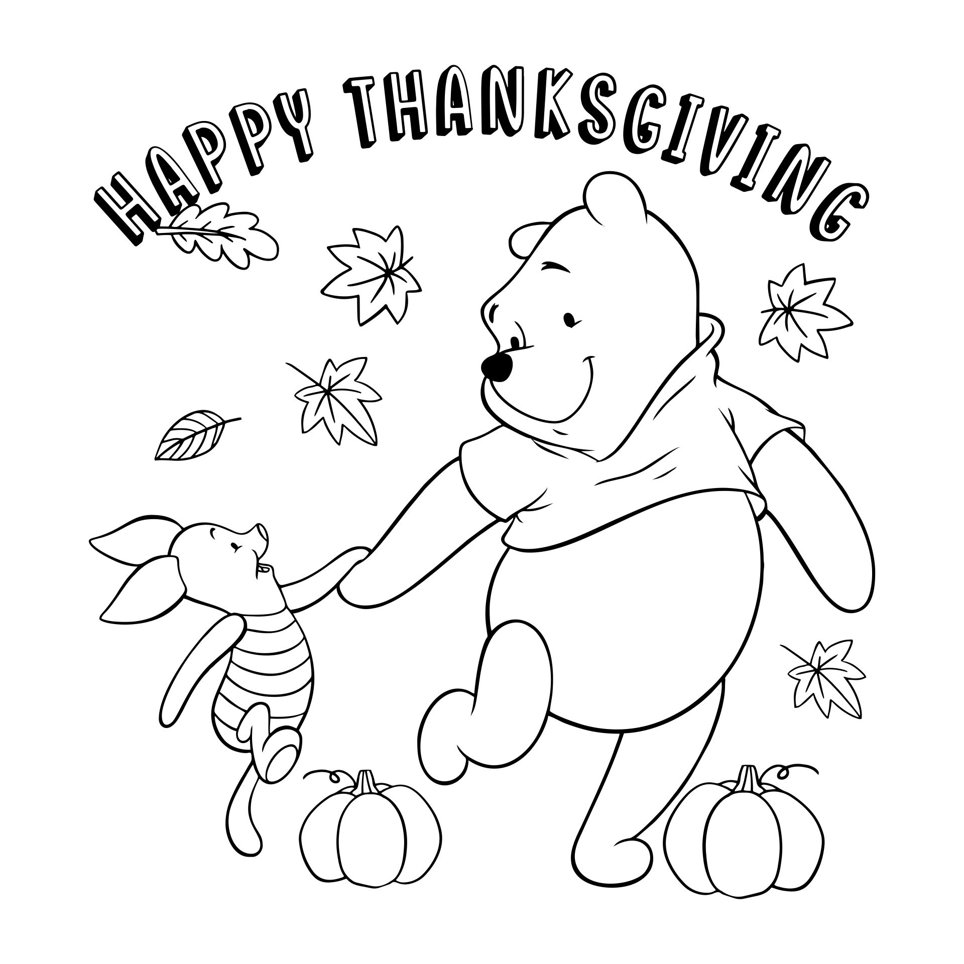 Best free thanksgiving coloring printables pdf for free at