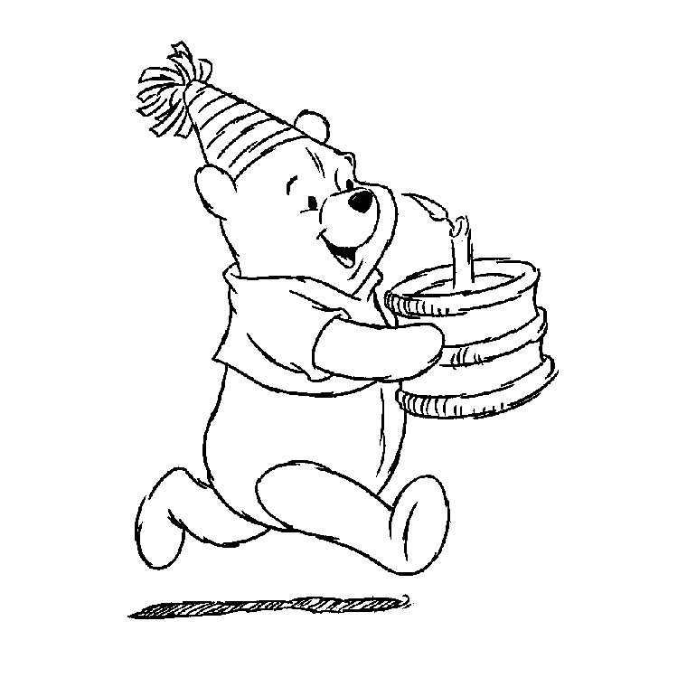 Free winnie the pooh coloring pages