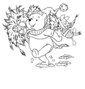 Winnie the pooh coloring pages free coloring pages