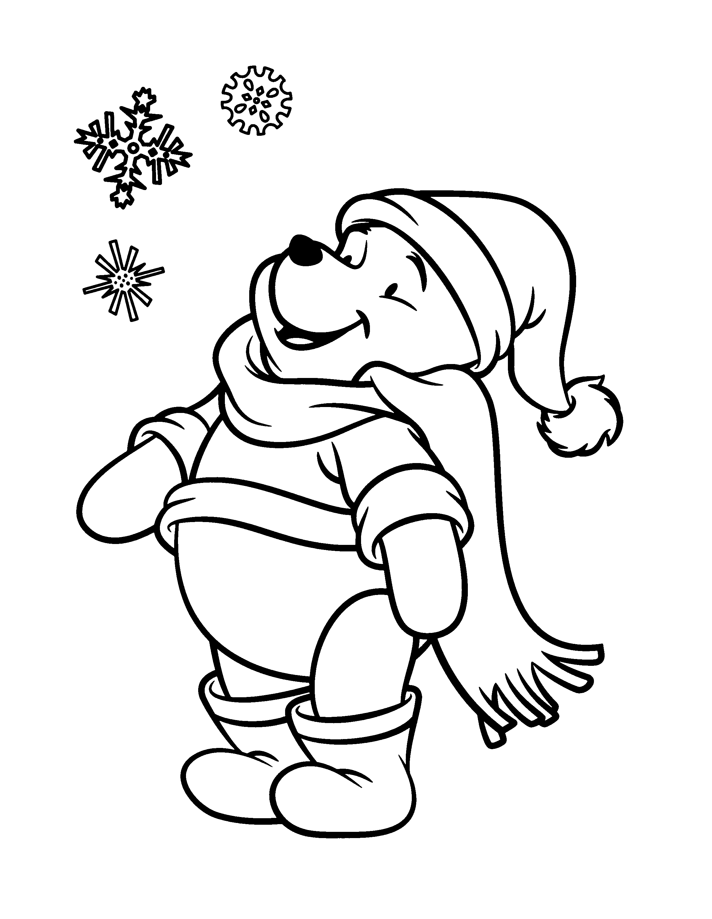 Winnie the pooh coloring pages coloring pages christmas coloring pages disney coloring pages