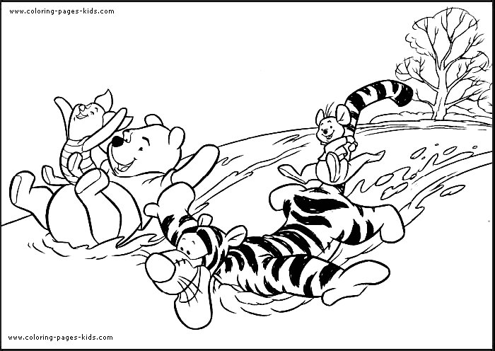 Winnie the pooh coloring pages