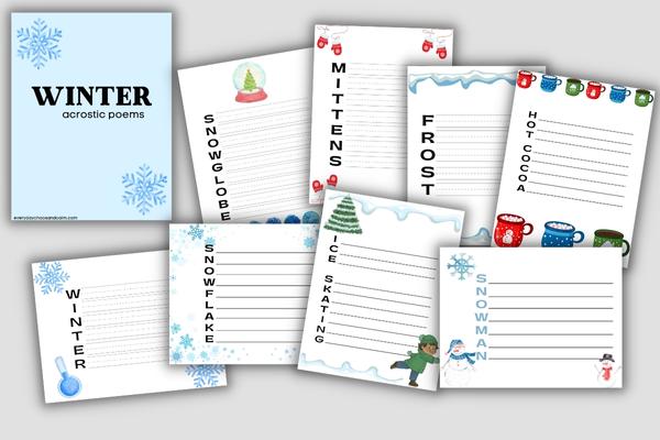 Free acrostic poems for winter pdf download