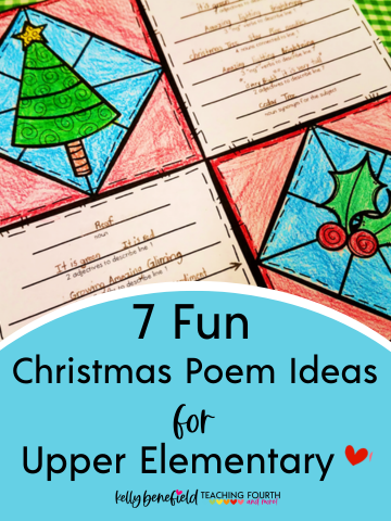 Fun christmas poem ideas for upper elementary