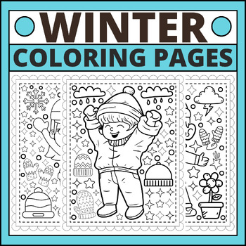 Winter activities winter coloring pages winter coloring sheets