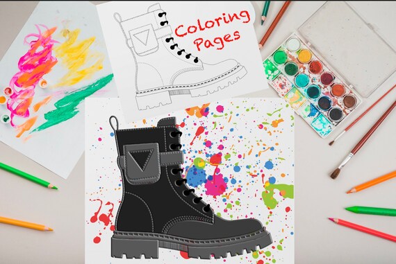 Coloring boots pages christmas printable christmas activities coloring templates b coloring page winter boots pages puss in boots