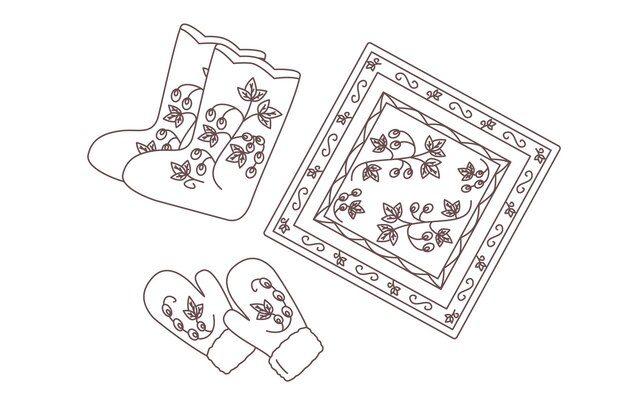 Page coloring book christmas images