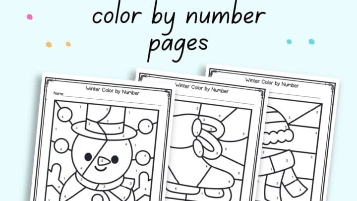 Free printable winter themed different and the same worksheets
