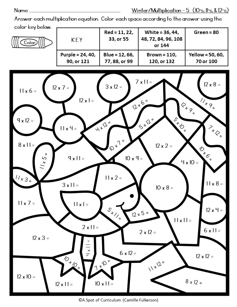 Winter coloring pages