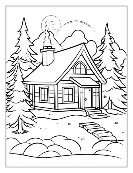 Christmas coloring pages