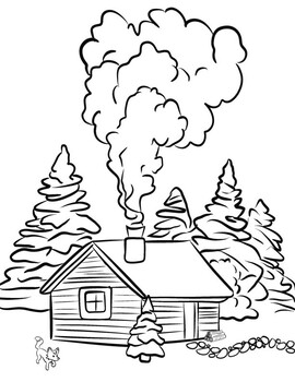 Winter coloring pages