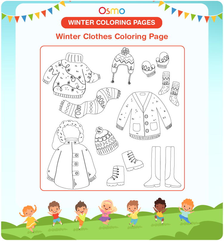 Winter coloring pages download free printables for kids