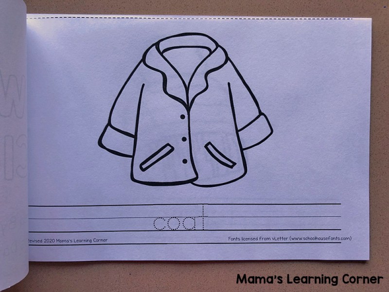 Winter coloring pages
