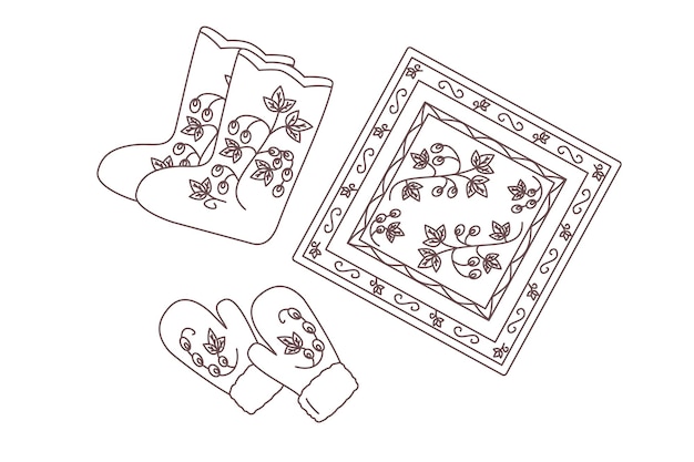 Page coloring book christmas images
