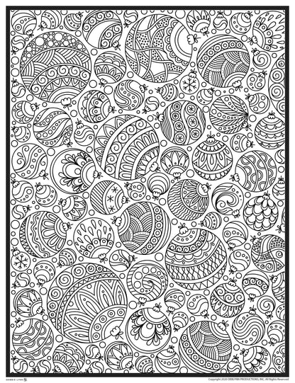 Winter coloring ebook downloadable pages â debbie lynn