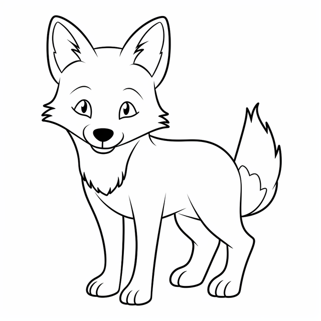Cute fox coloring pages fox coloring page printable fox coloring pages outline sketch drawing vector fox drawing wing drawing ring drawing png and vector with transparent background for free download