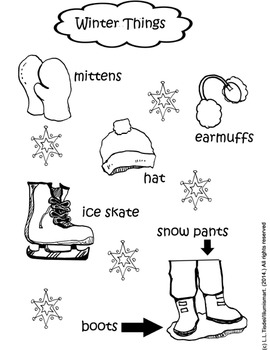 Winter fun coloring pages by illumismart tpt