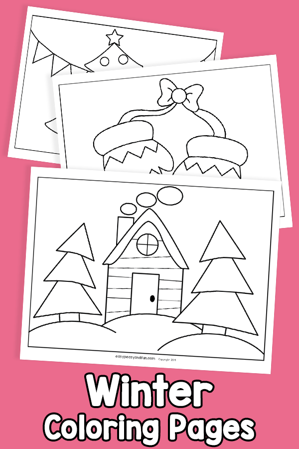 Winter coloring pages â easy peasy and fun hip