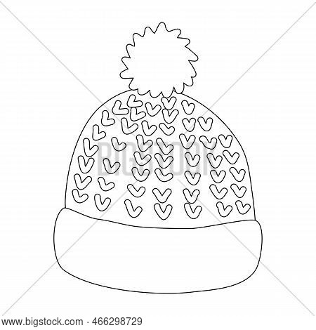Knitted winter hat vector photo free trial bigstock