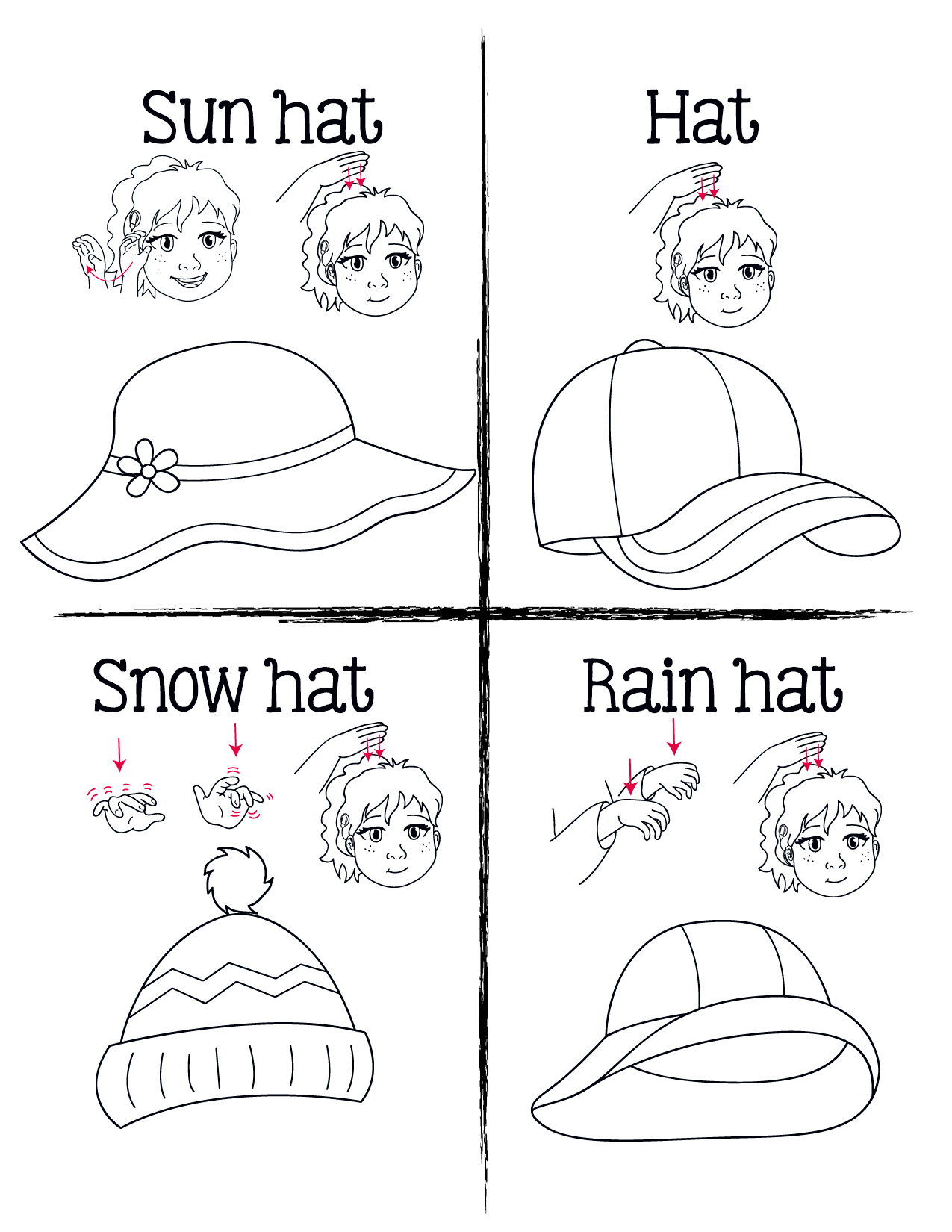 Learn to sign winter clothes boots coats hats emma and egor â emma egor