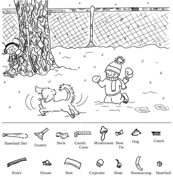 Â tif does art â hidden pictures printables hidden pictures coloring pages winter