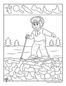 Winter hidden picture coloring pages woo jr kids activities childrens publishing hidden pictures winter activities preschool hidden picture puzzles