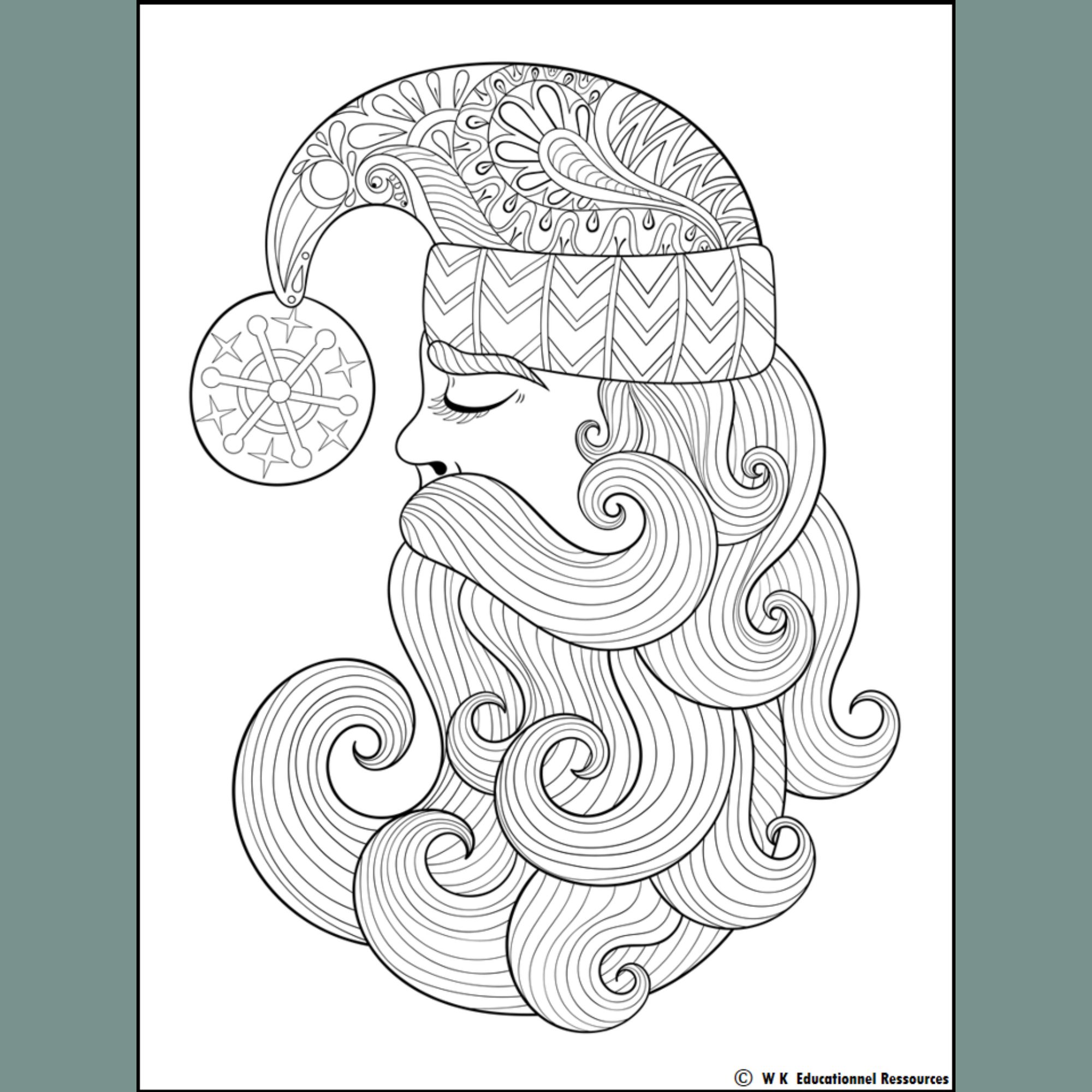 Winter mindfulness mandala coloring pages fun winter activities snowflakes snow made by teachers