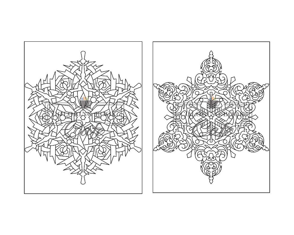 Winter mandalas cbc digital store