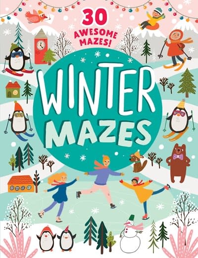 Clever publishing winter mazes