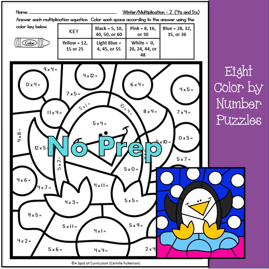 Winter coloring pages