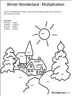 Free christmas coloring worksheets