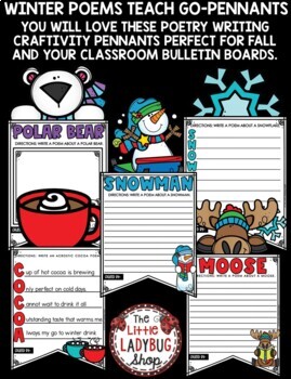 December january winter poetry writing bulletin board acrostic poem